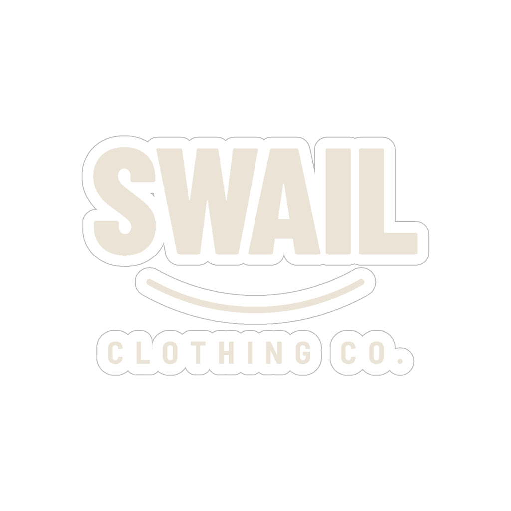SWAIL Chest Logo Sticker (Clear)