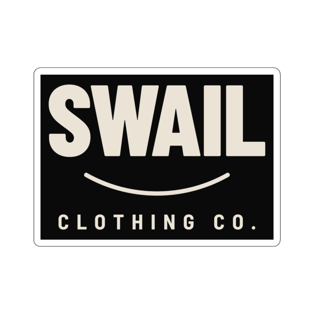SWAIL Chest Logo Sticker