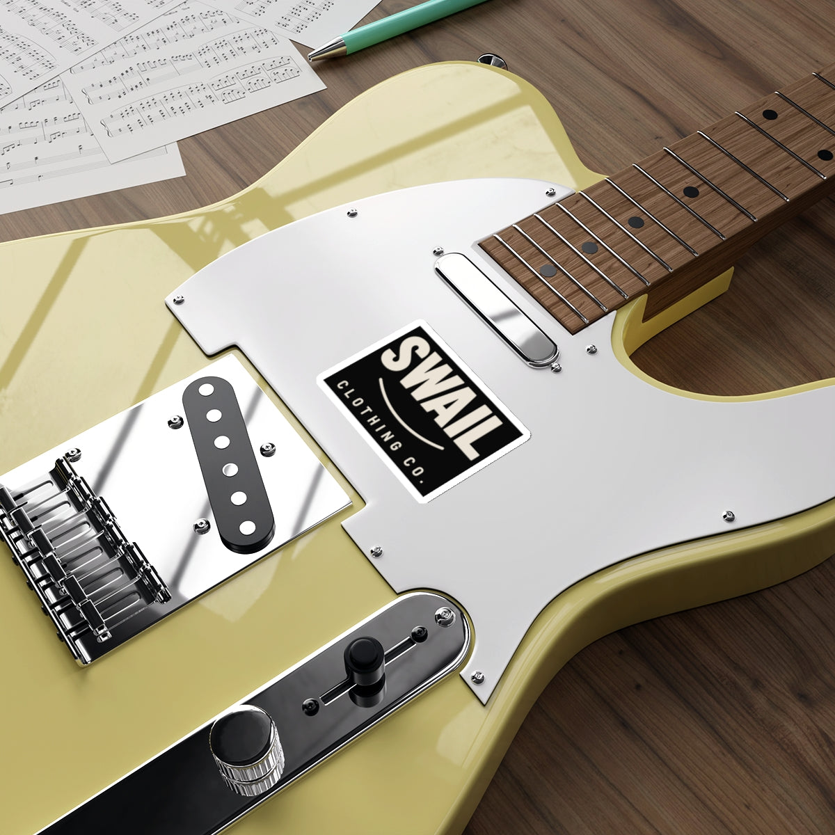 SWAIL Chest Logo Sticker