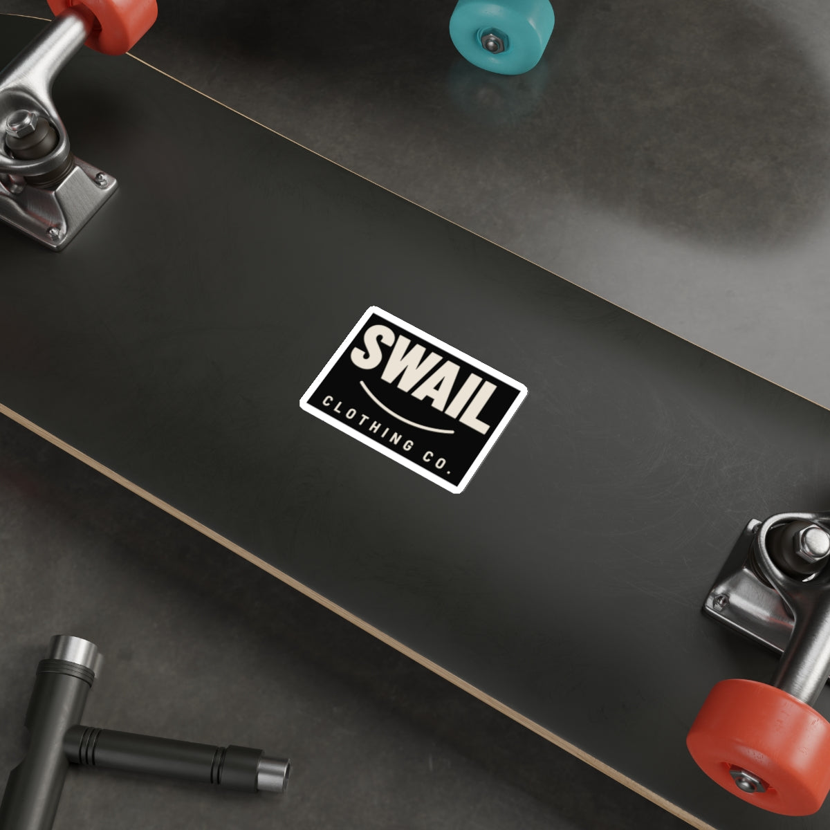 SWAIL Chest Logo Sticker